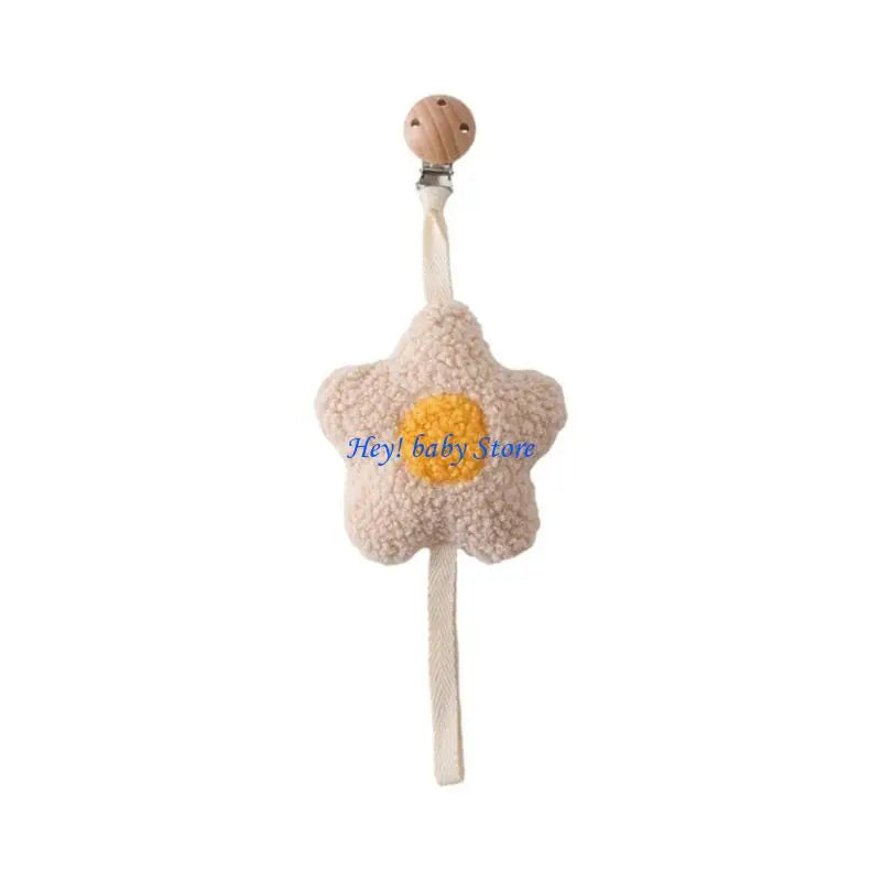 Cotton Pacifier Clip – Universal Baby Soother Holder Strap
