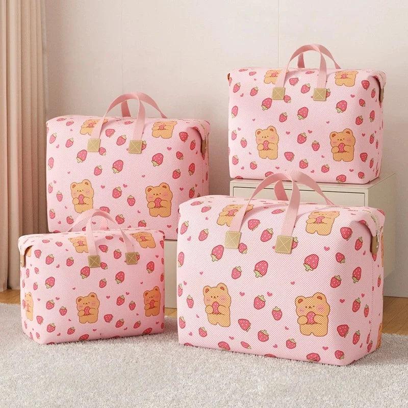 Foldable Storage Bags for Blankets, Comforters & Bedding