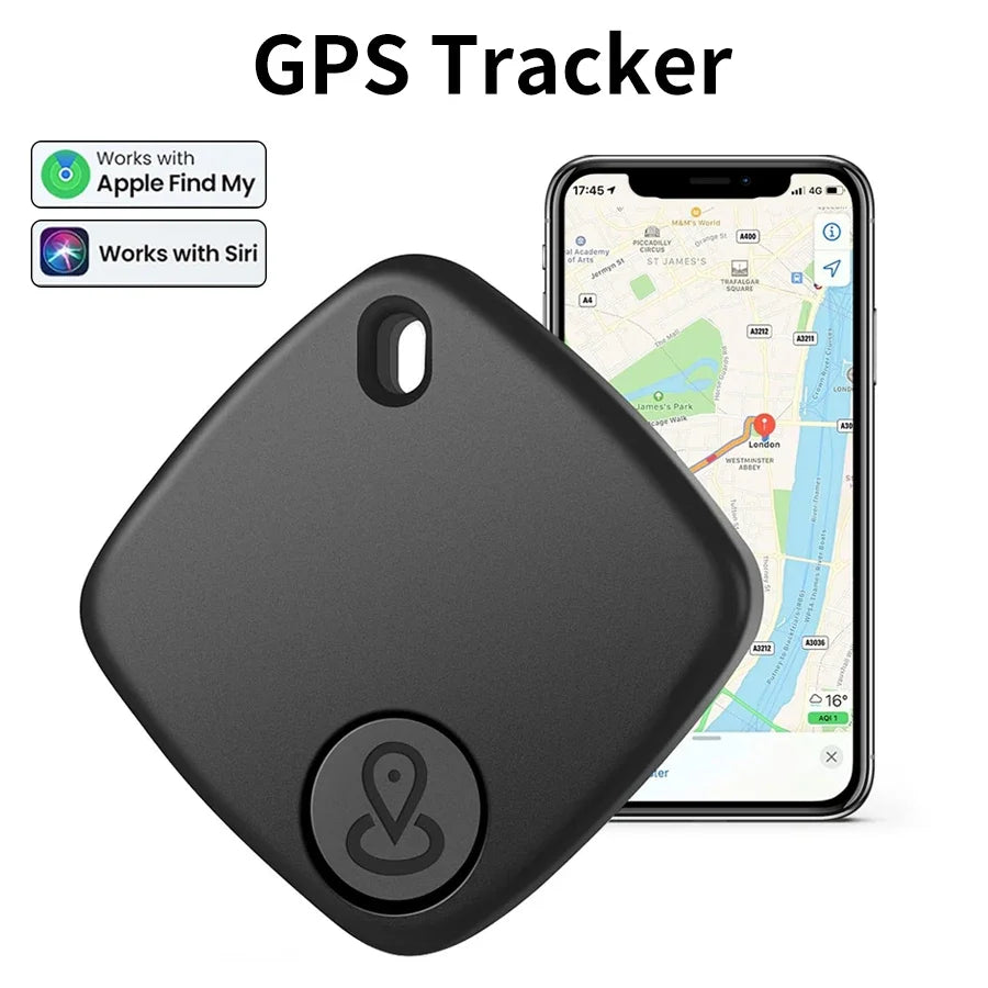 HOMEFISH Mini Bluetooth 5.0 Tracker AntiLost Device Round Pet Kids Bag Wallet Tracking Smart Finder Locator Peaceful Pleasures Health and Wellness