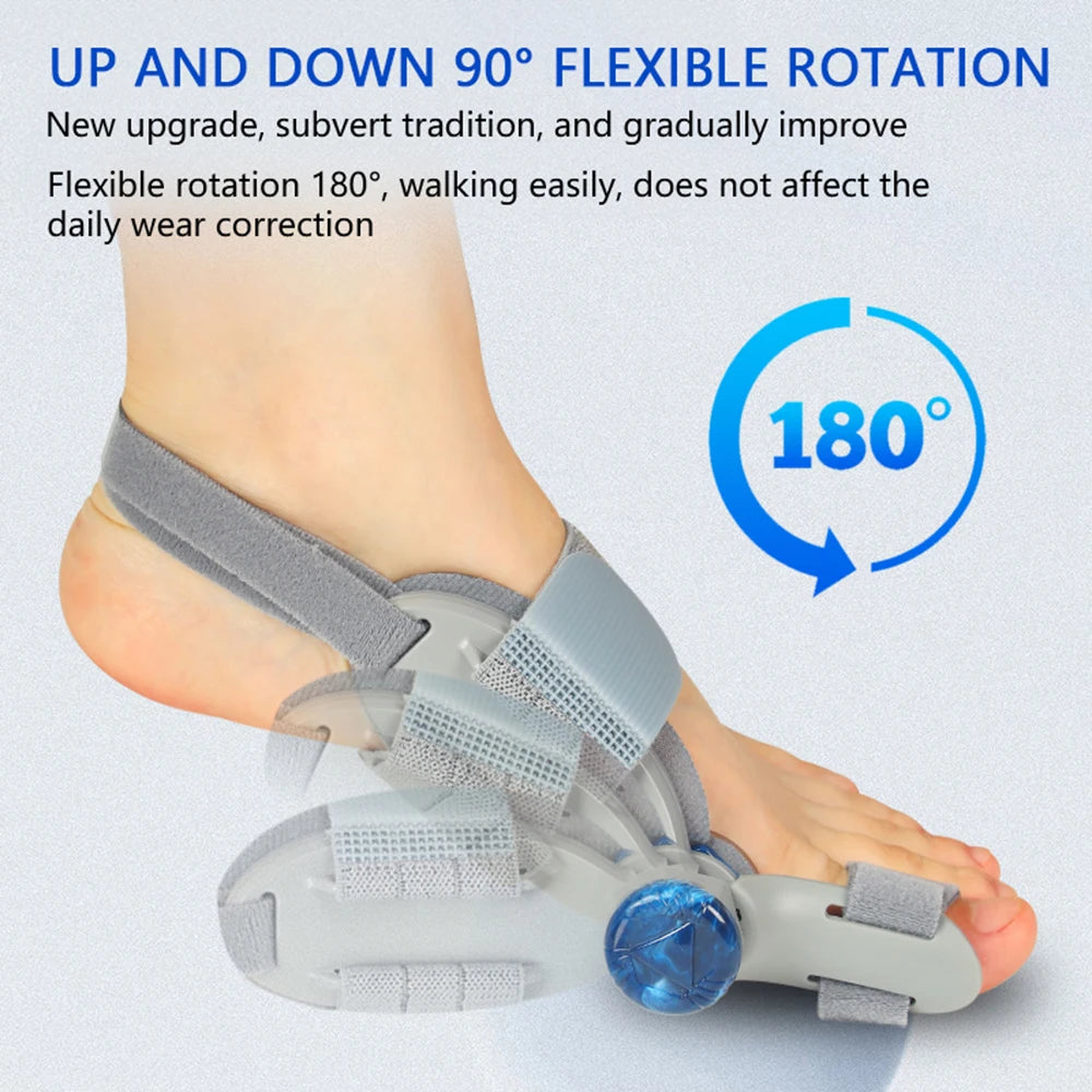 Toe Correction for Left Right Hallux Valgus Corrector Bunion Straightener Adjustable Thumb Big Toe Orthopedic Pedicure Foot Care Peaceful Pleasures Health and Wellness