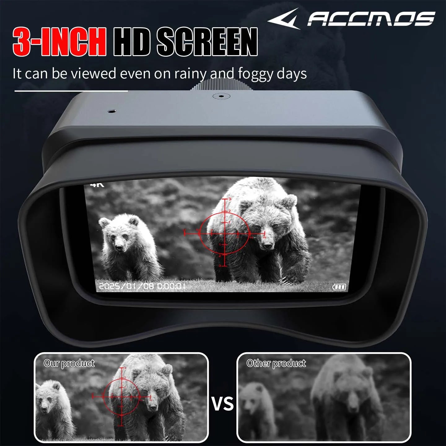 NV99Y Portable Night Vision Monocular Telescope Mini Digital Sight