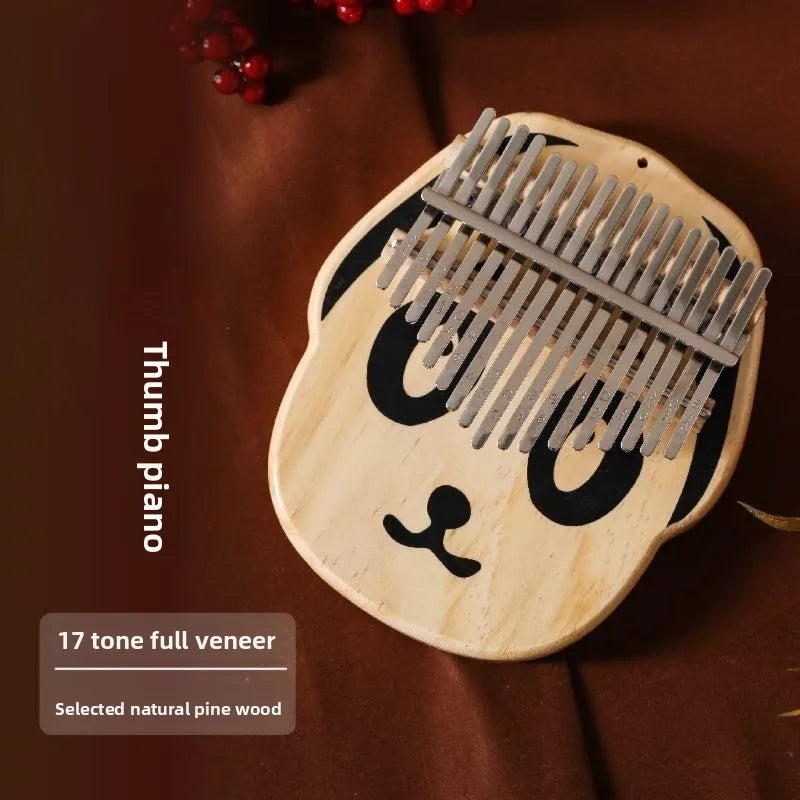 10 Note 17 Thumb Piano Cartoon Kalimba Peach Blossom Core