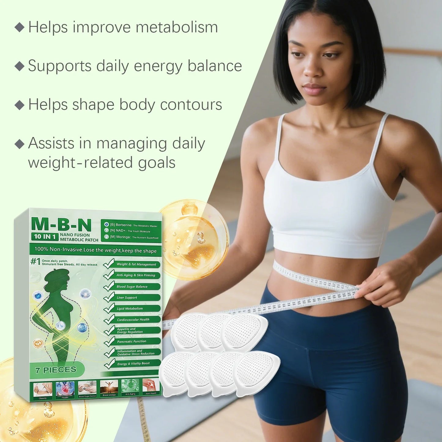 Body Contour Care Patch – Breathable & Skin-Friendly Daily Patch