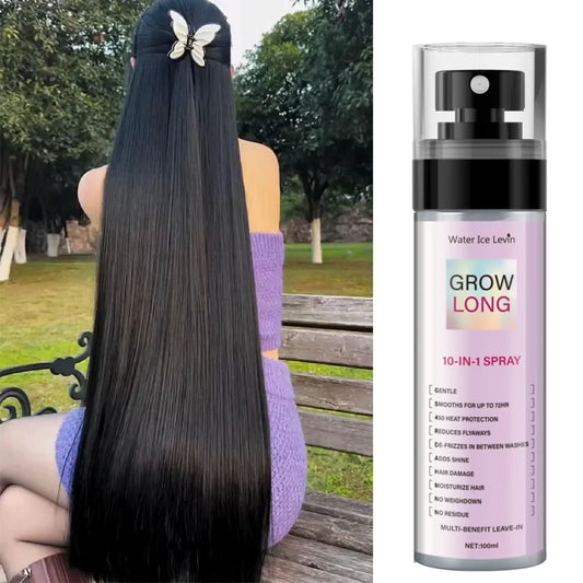 10-in-1 Leave-In Conditioner Spray for Long Hair | 100ml Leave-In Conditioner Spray Peaceful Pleasures Health and Wellness