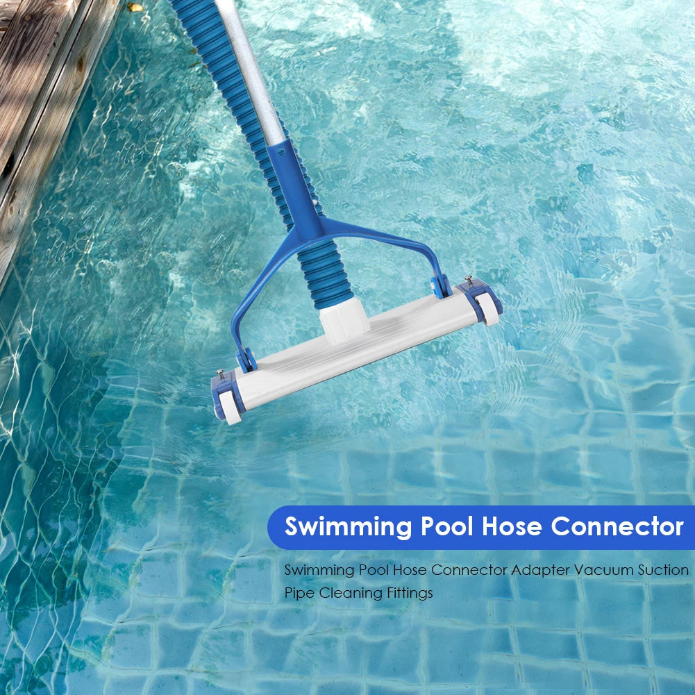 Swimming Pool Hose Connector Adapter for 38mm Suction Pipe Peaceful Pleasures Health and Wellness