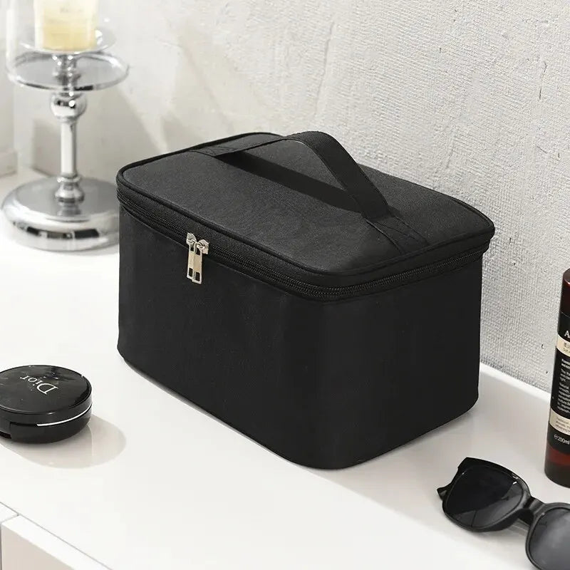 Men's Large Double Layer Travel Toiletry Bag – Oxford Wash Bag