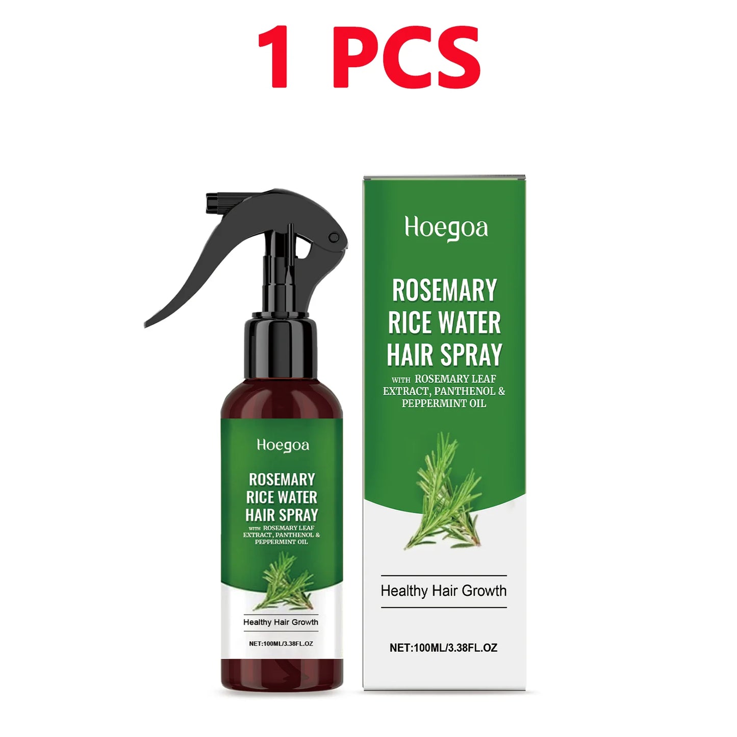 HOEGOA Rosemary Rice Water Hair Growth Spray 100ml