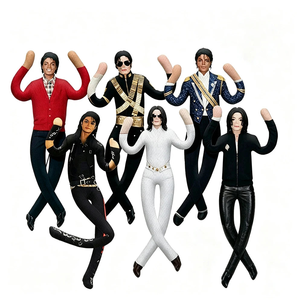 Michael Jackson Cosplay Prop Doll Plush Stuffed Figure Dolls Room