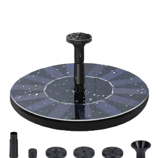 Solar Floating Fountain Pump 13/16/18cm – 6 Nozzles Included Solar Fountain Pump Oasis Select
