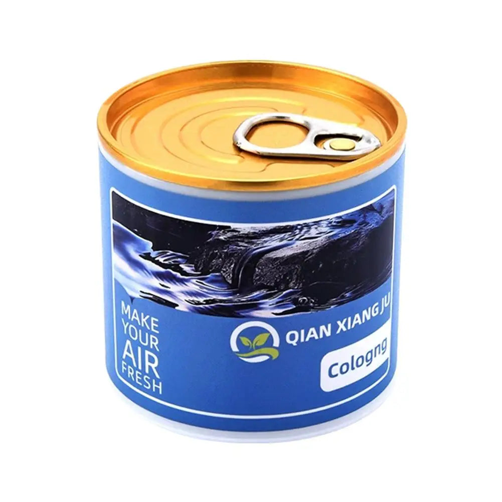 New Solid Car Aromatherapy Canned Car Interior Fragrance 60 days Long-Lasting Air Freshener Odor Eliminator For Car Home Closet Peaceful Pleasures Health and Wellness C