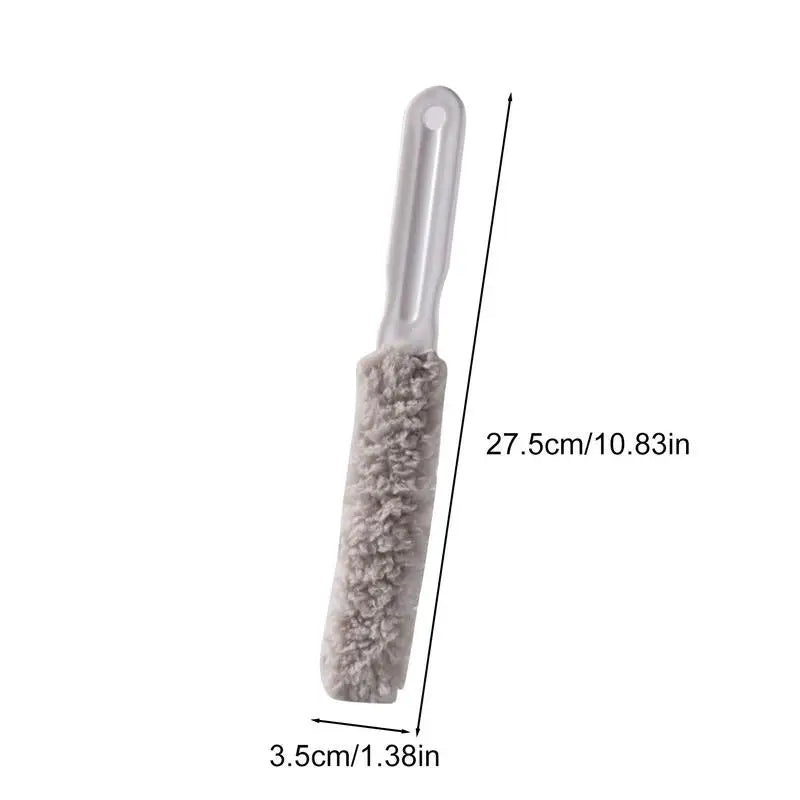 Air Conditioner Cleaning Brush Air Conditioner Coil Cleaner Brush Shutters Scrubber For Refrigerator Bottom Car Vent Interior Peaceful Pleasures Health and Wellness