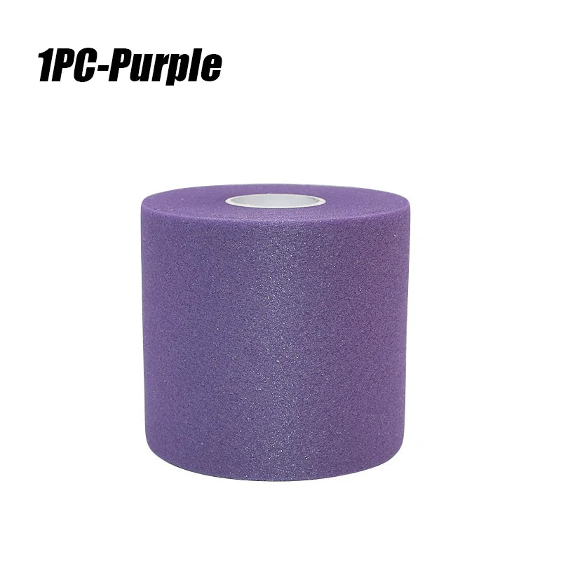 Sponge Bandage - 20m * 6cm Suitable For Sports Use,Wrapped Around Wrists,Headers,Ankles,Knees Sports Bandage Peaceful Pleasures Health and Wellness Purple M