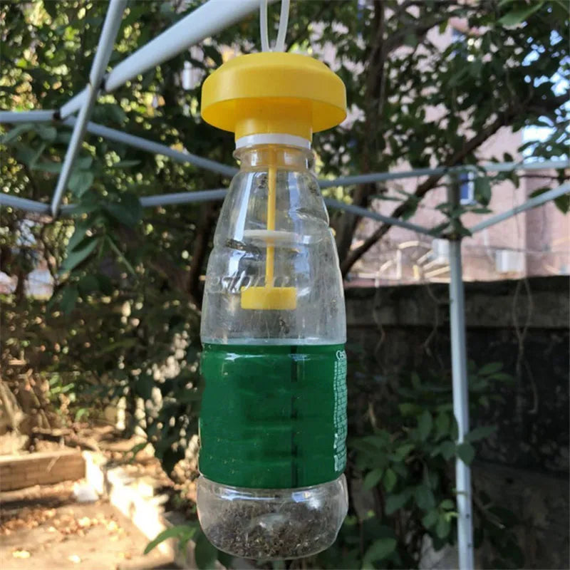 Fruit Fly Trap Cap | Drosophila Catcher for Home, Farm & Orchard