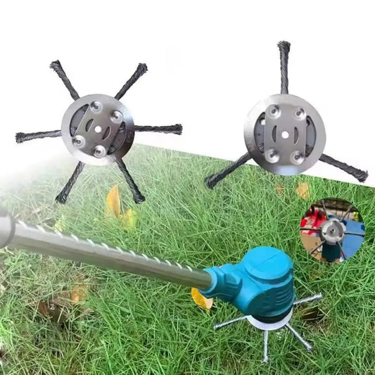 3/ 6 Blades Grass Trimmer Head Steel Brushcutter Weed For Garden Grass Trimmer Head Lawnmover Power Tool B4O2 Peaceful Pleasures Health and Wellness