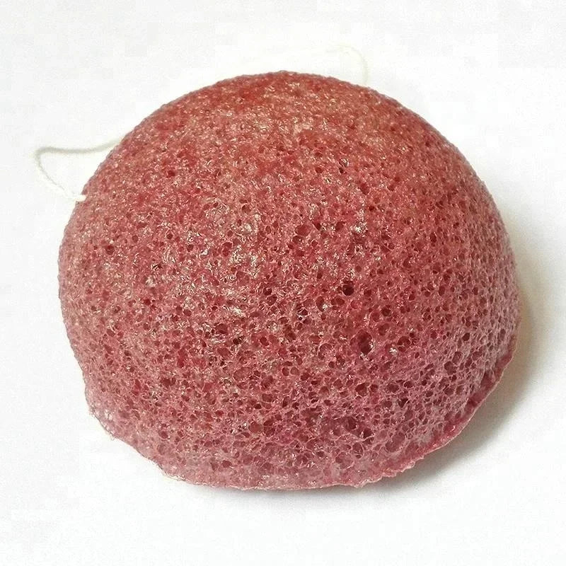 Natural Konjac Face Sponge 2-Pack – Gentle Exfoliating Cleansing