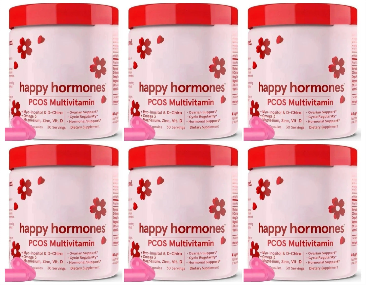 Women's Hormone Balance Supplement | Myo-Inositol, D3, Omega 3