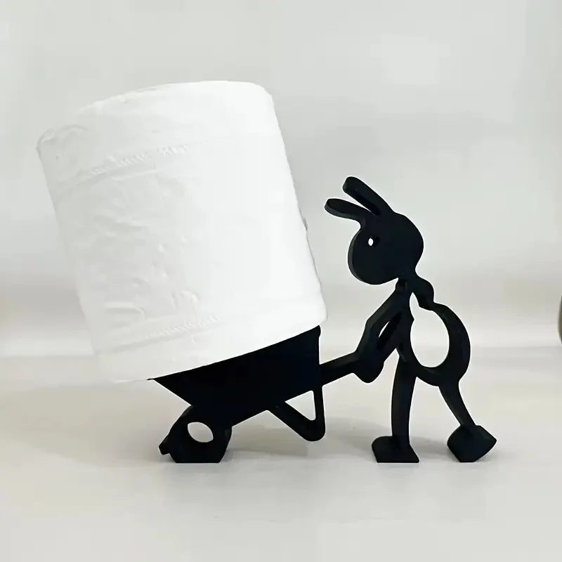Cute Animal Tissue Holder – Minimalist Paper Roll Holder Gift