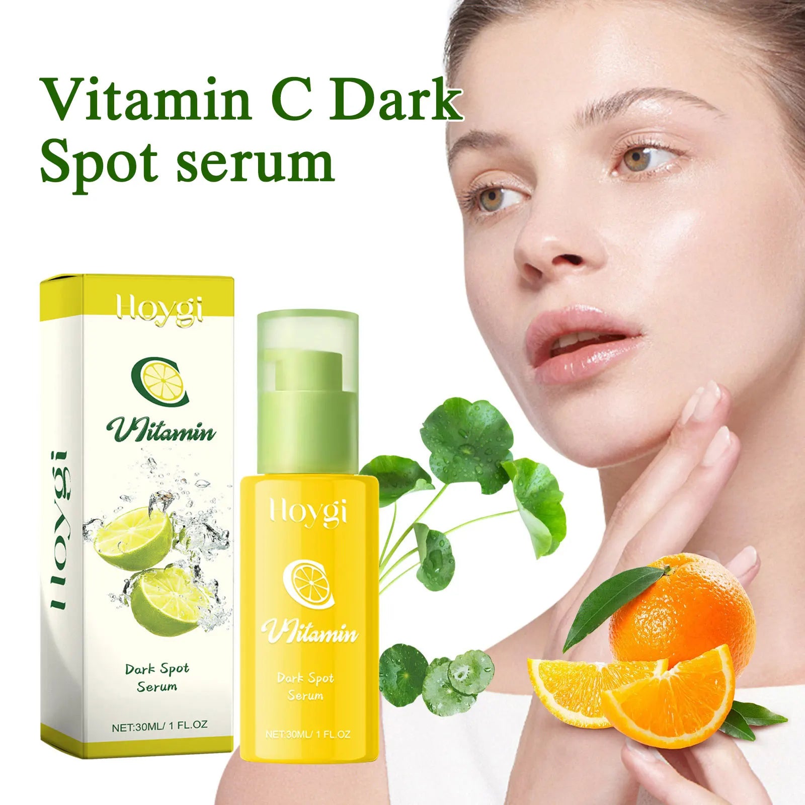 Vitamin C Serum Dark Spot Corrector Anti Pigementation Fade Melanin Shrink Pores Remove Fine Line Nourishing Brightening Essence Peaceful Pleasures Health and Wellness
