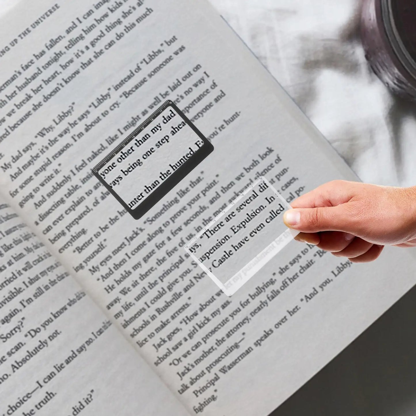 3X Wallet Magnifier Card – Pocket Magnifying Glass for Reading