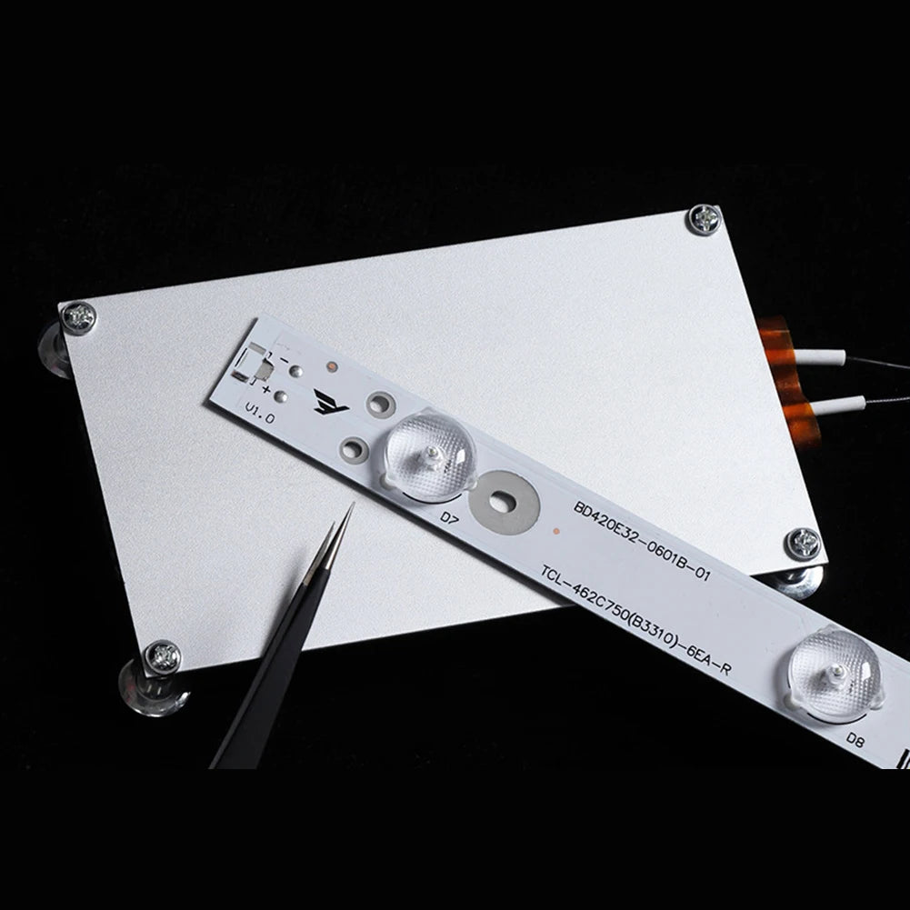 400W Aluminum LED Remover PTC Heating Plate Soldering Chip Remover Pro Welder BGA Solder Ball Station Split Plate Peaceful Pleasures Health and Wellness