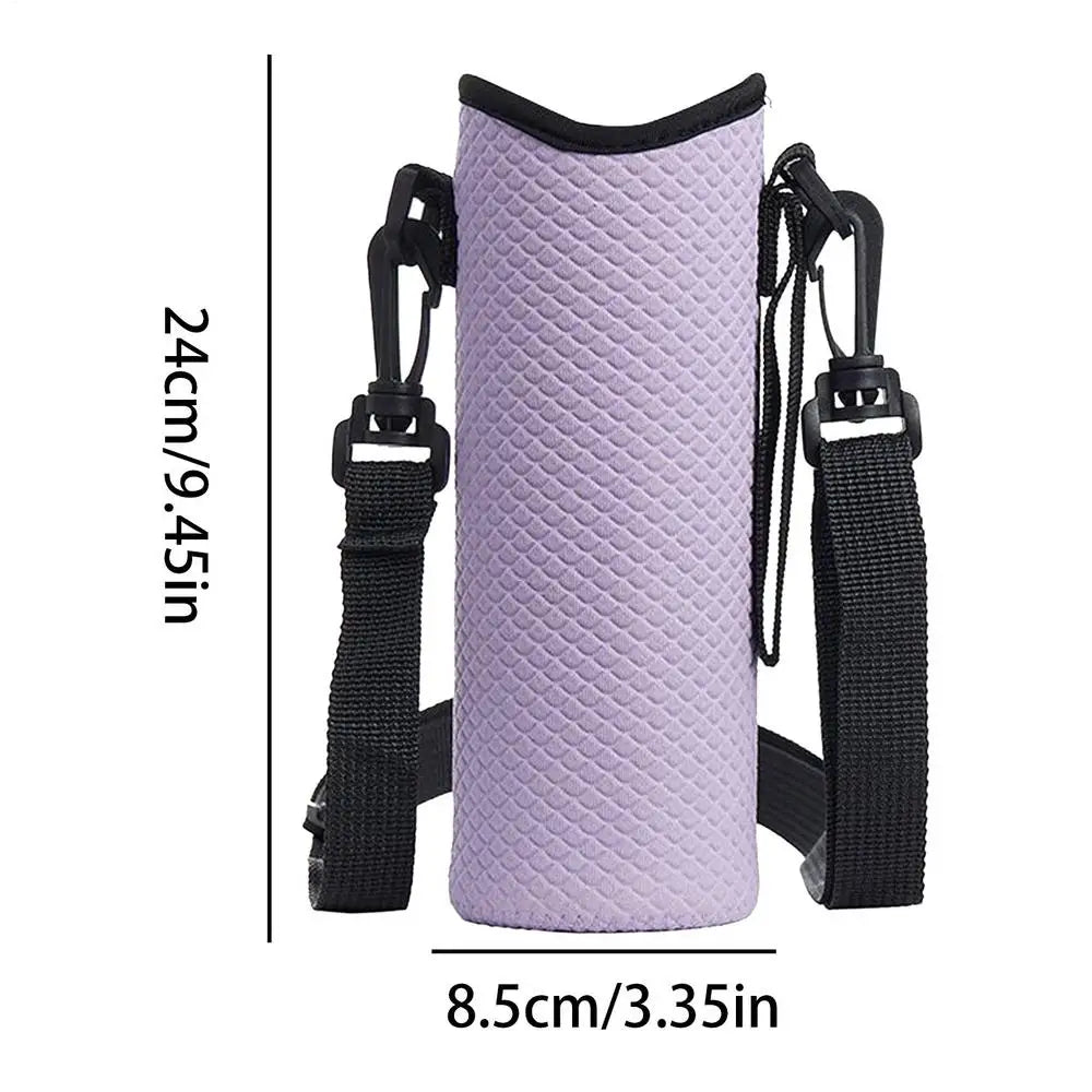 Insulated Water Bottle Sling Bag – Adjustable Shoulder Strap