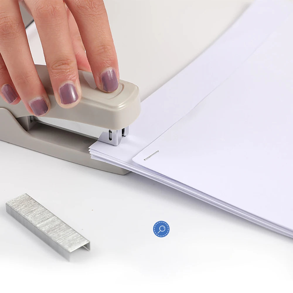 Handheld Stapler 1000 Staples Student Stationery Labor-saving