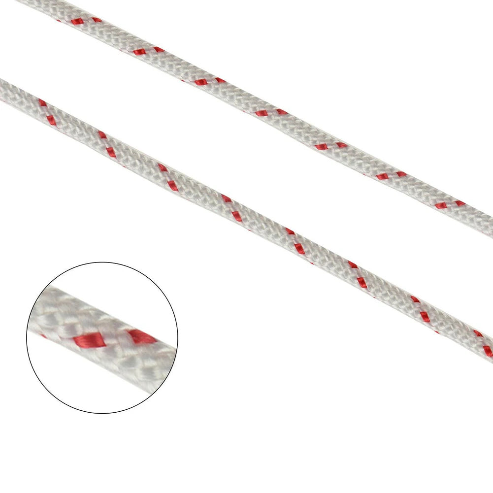 10 Meters Recoil Starter Rope Pull Lawnmowers Resilient Garden Power
