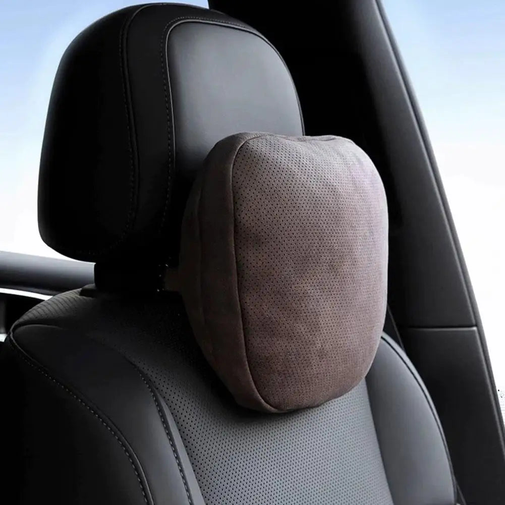 Luxury Car Headrest Pillow,Premium Neck Support Cushion for Mercedes S-Class, BMW,Breathable,Soft for Long Drive Comfort Peaceful Pleasures Health and Wellness C