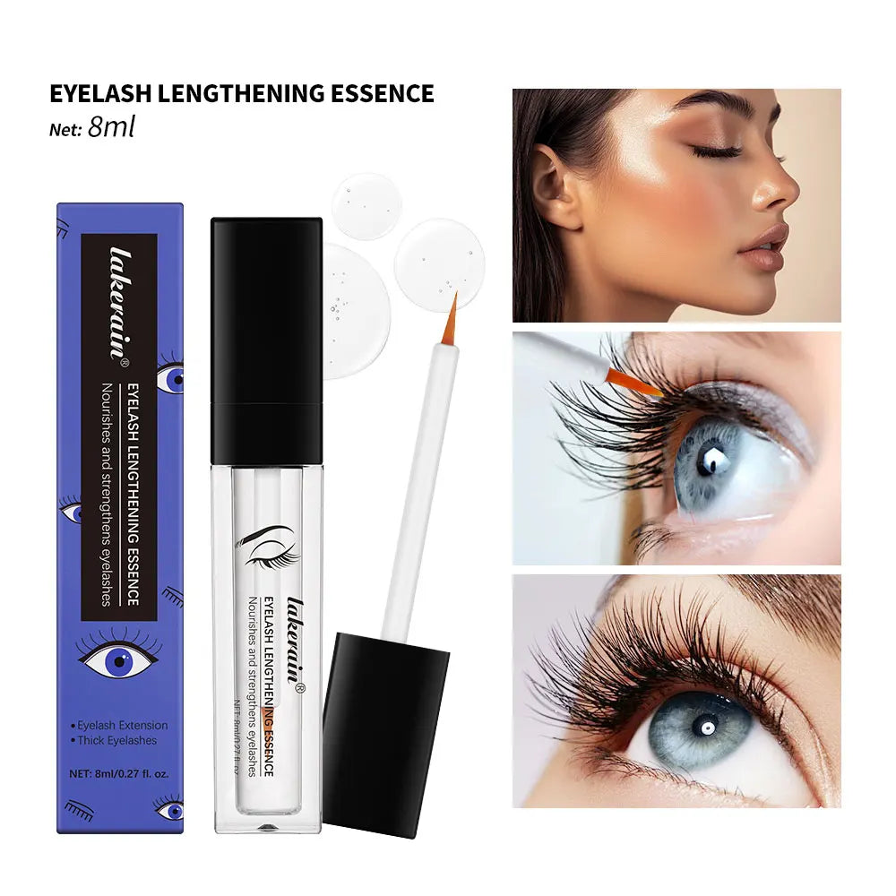 7 Days Fast Eyelash Growth Serum Eyelash Eyebrow Growth Strong Makeup Extension Treatment Eyelash Growth Thicken Care Products Peaceful Pleasures Health and Wellness 8ml