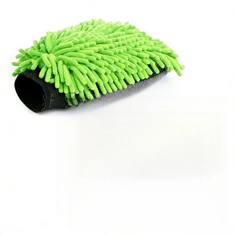 Microfiber Chenille Car Wash Mitt – Waterproof Detailing Glove