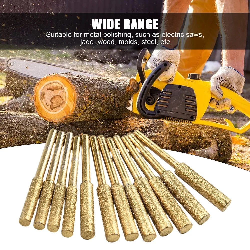 Diamond Chainsaw Ener Hardness Plated Burr Grinding Head Hand Crank