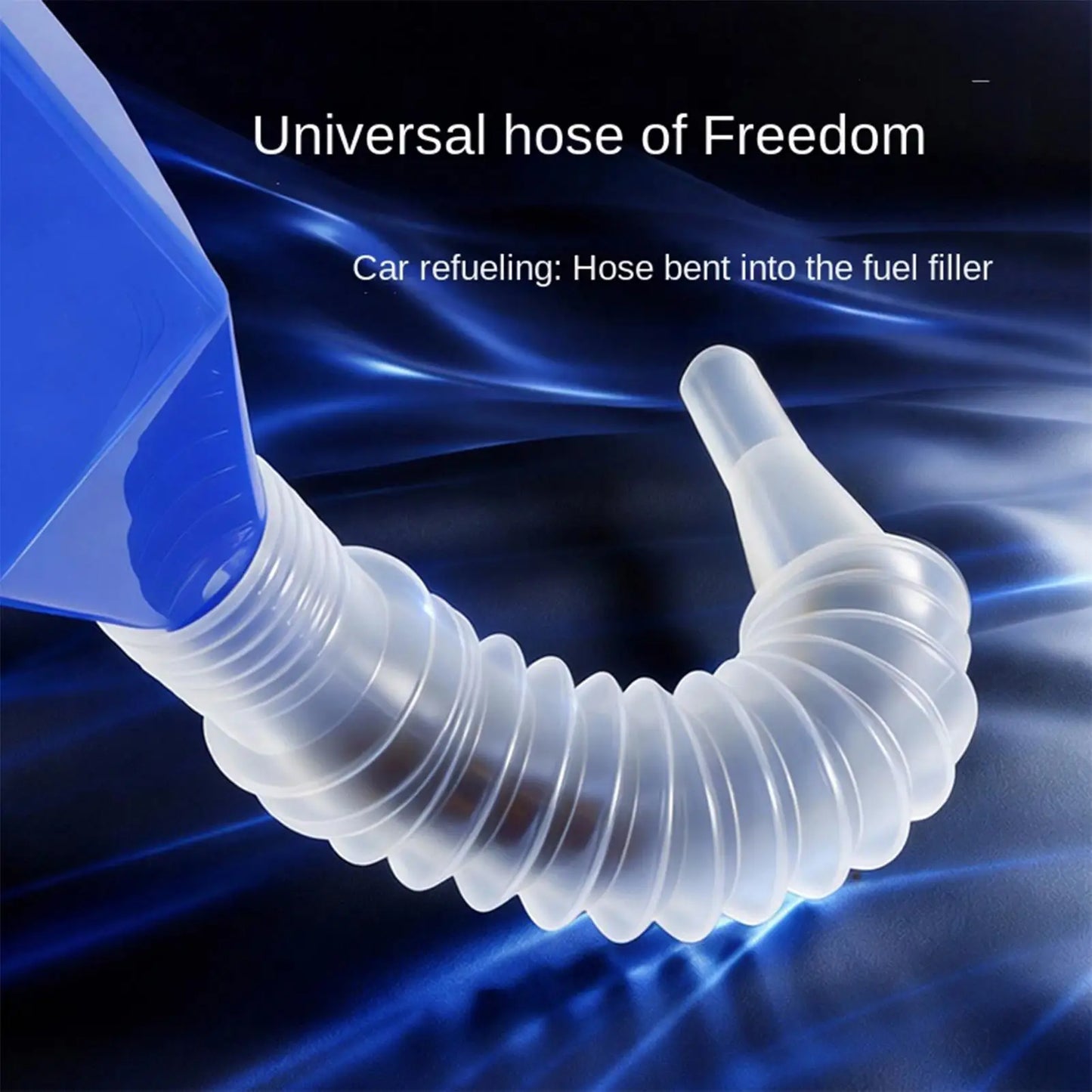 Retractable Oil Funnel Flexible Hose – Foldable Fluid Transfer