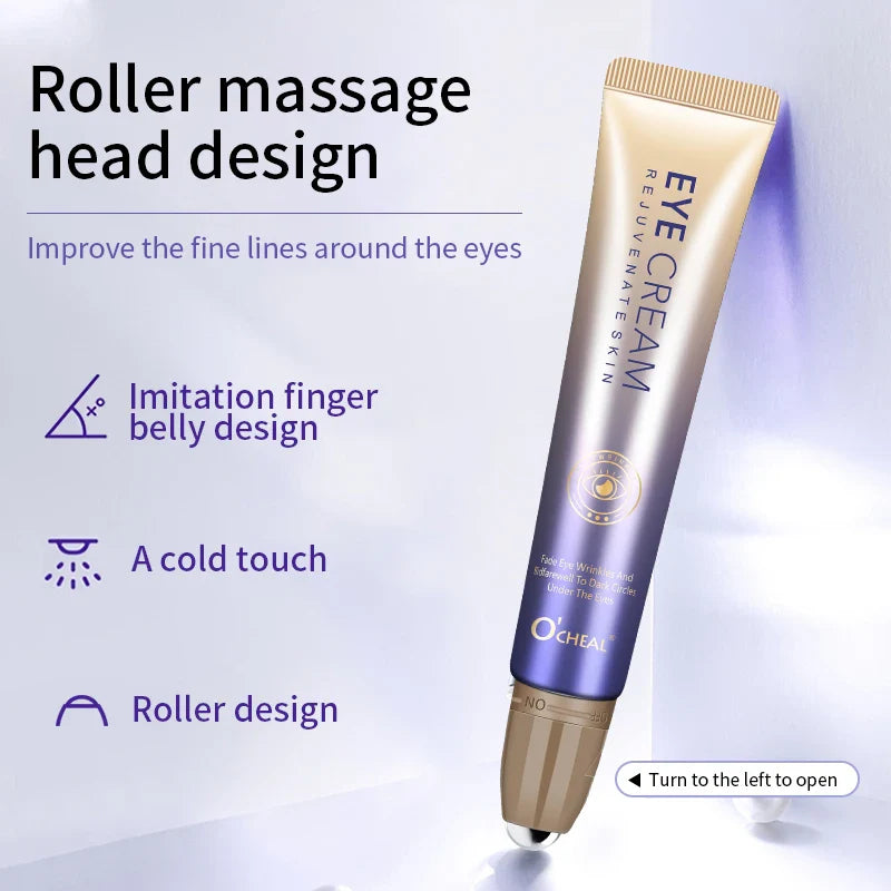 O'CHEAL Hyaluronic Acid Eye Cream Roller Ball | Anti-Aging Serum