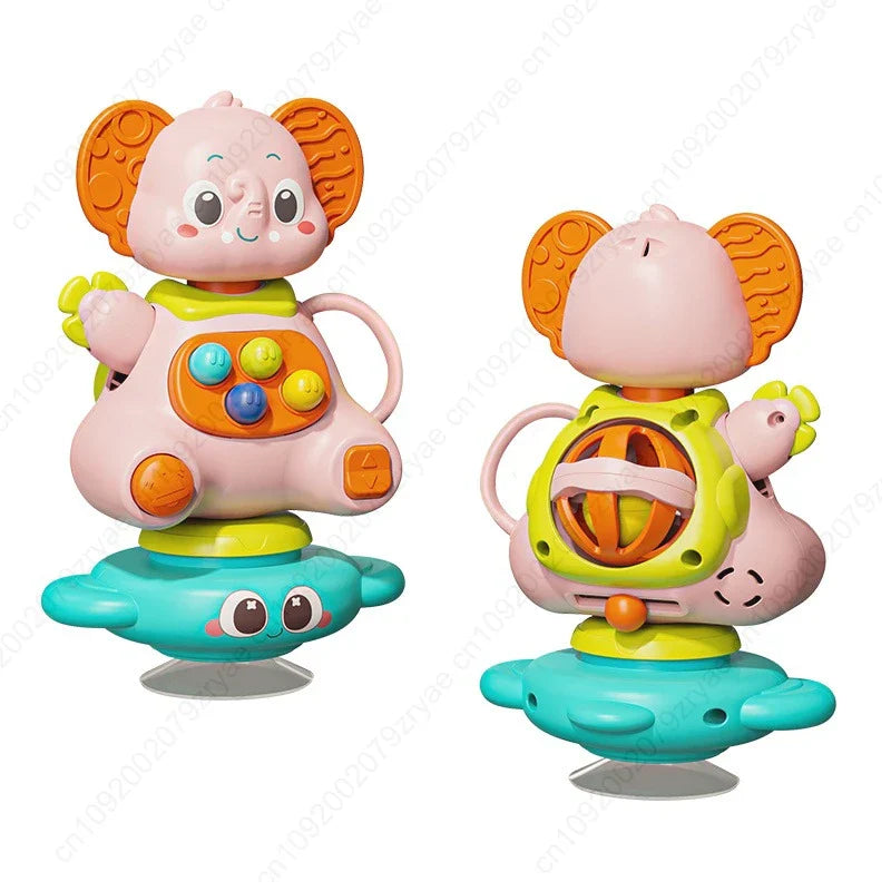 Baby Elephant Rattle Toy – Sensory Development for Infants