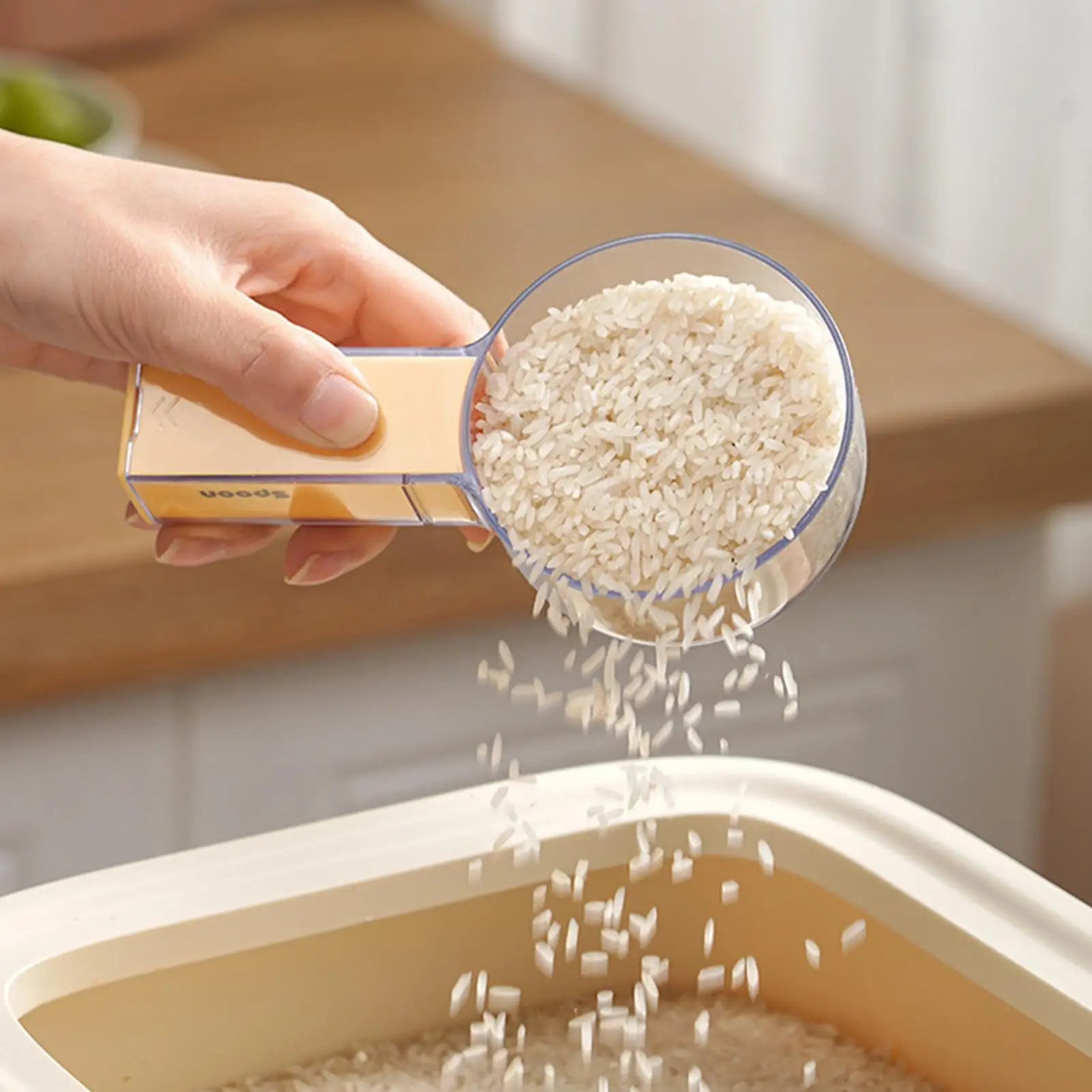 Kitchen Measuring Spoons Food Grade Flour Scoop Grain Shovel For Cooking Baking Pet&Dog Cat Feeding Dry Food Peaceful Pleasures Health and Wellness