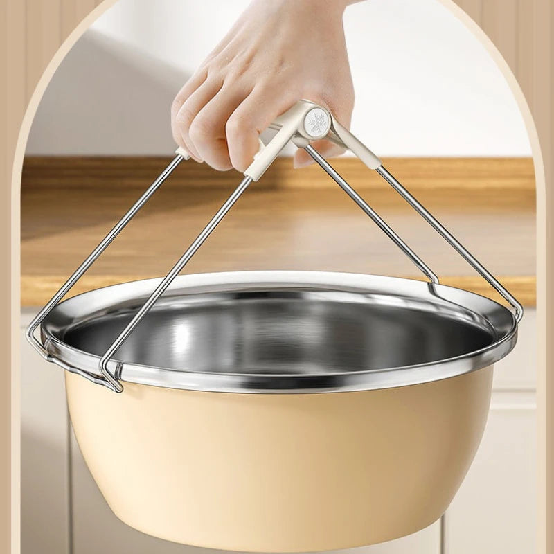 Anti-Scald Kitchen Bowl Clip | Heat-Resistant Dish Lifter Bowl Clip Tool Peaceful Pleasures Health and Wellness