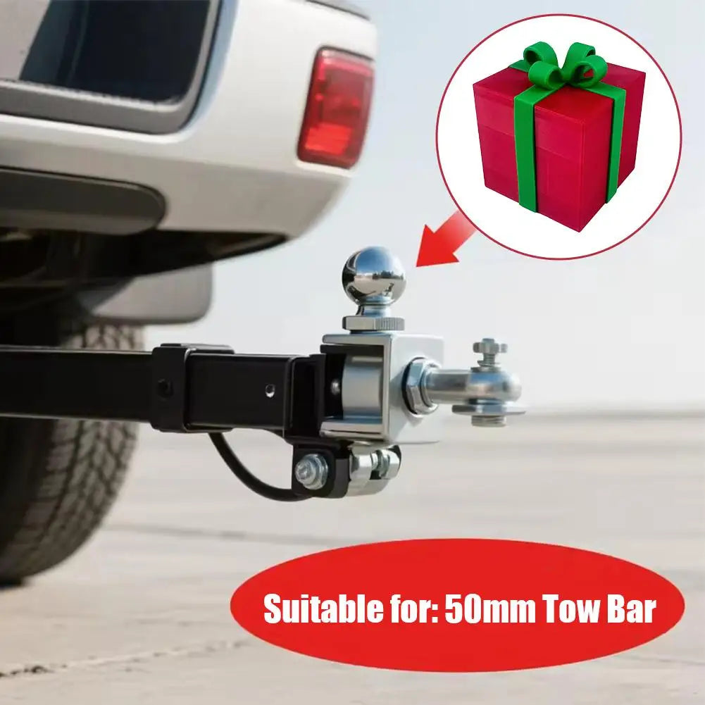 Christmas Hat Tow Bar Cover – 50mm Universal Hitch Cap
