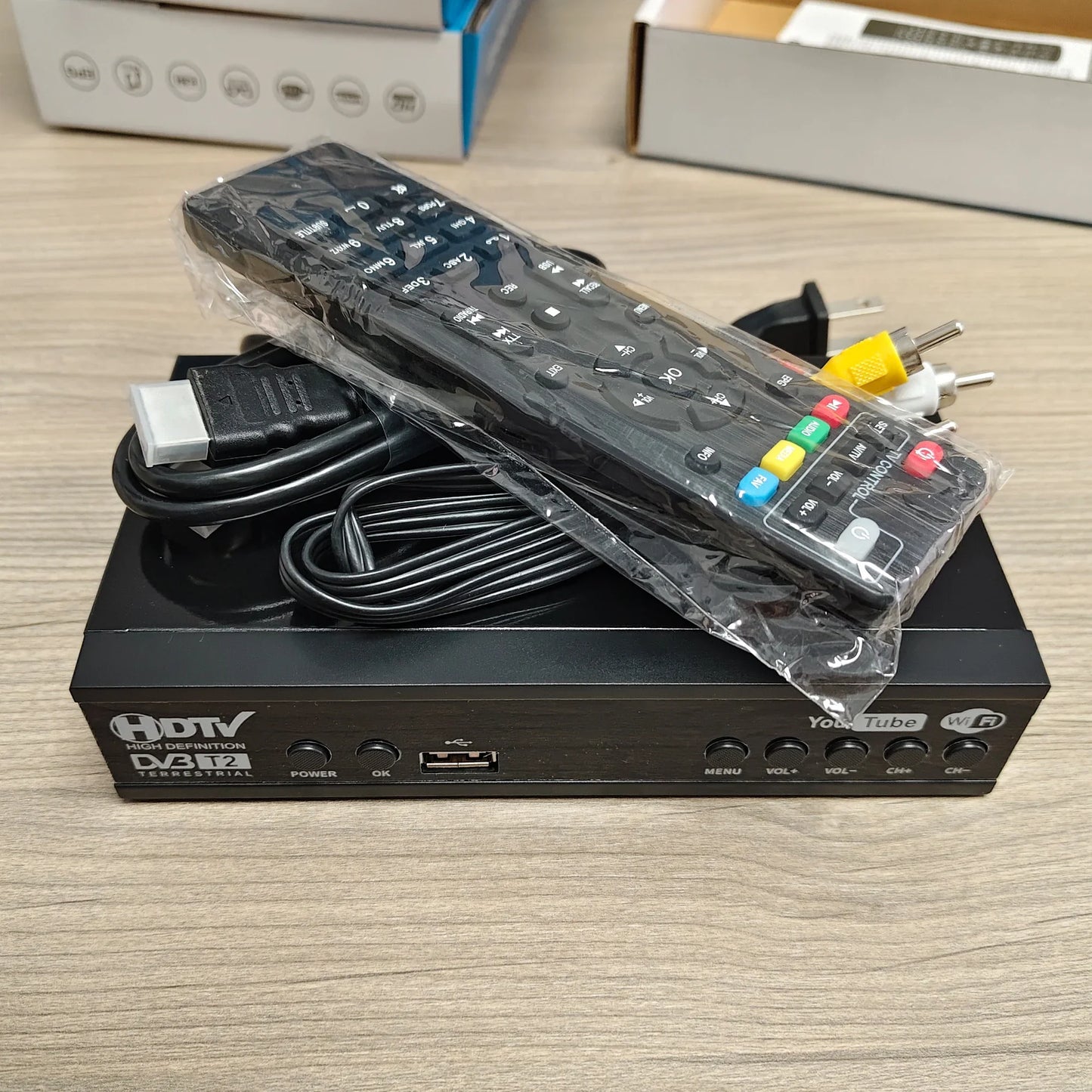 Tuoying DVB-T2/C Digital TV Set-Top Box – PVR & HD Receiver