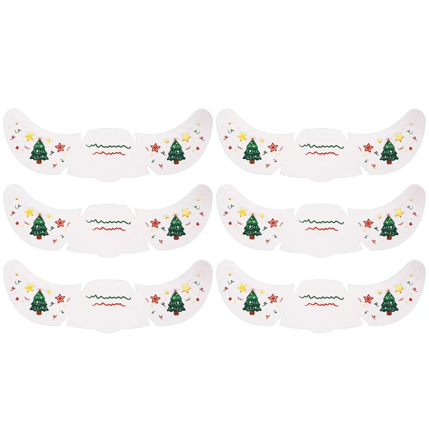 Christmas Sparkle Freckle Temporary Face Stickers – 6 Sheets