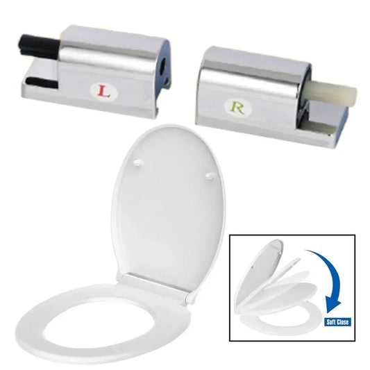 Soft Close Toilet Seat Hinge Replacement – Universal ABS Toilet Seat Hinge Oasis Select Default Title