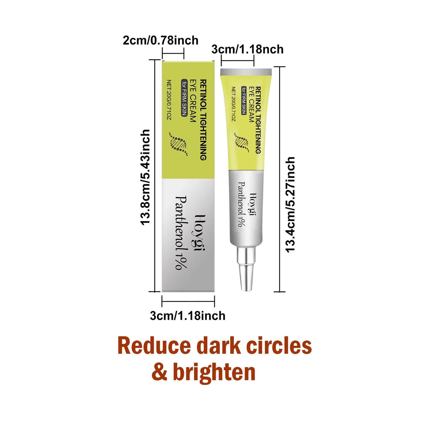 Retinol Eye Cream – Dark Circles, Puffiness & Wrinkles