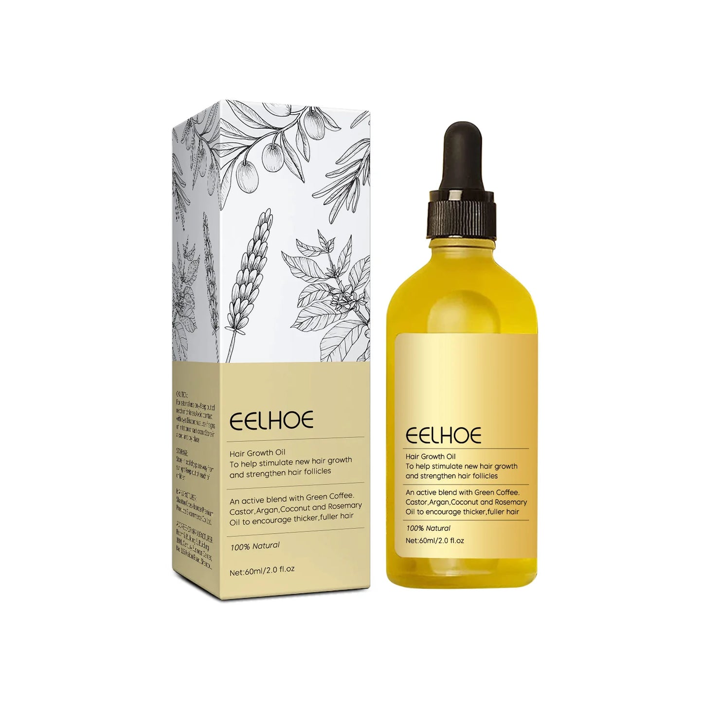 Rosemary Hair Growth Oil 60ml – Anti Hair Loss & Nourishing