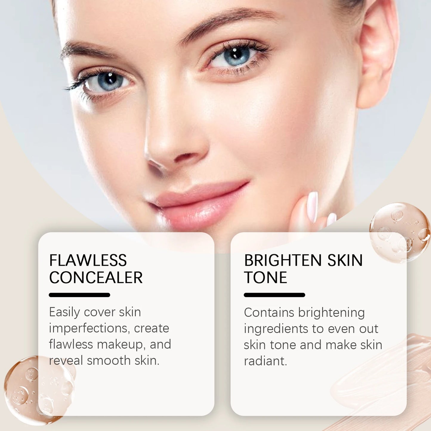 Hoygi Centella Asiatica BB Concealer Cream Full Coverage 50g