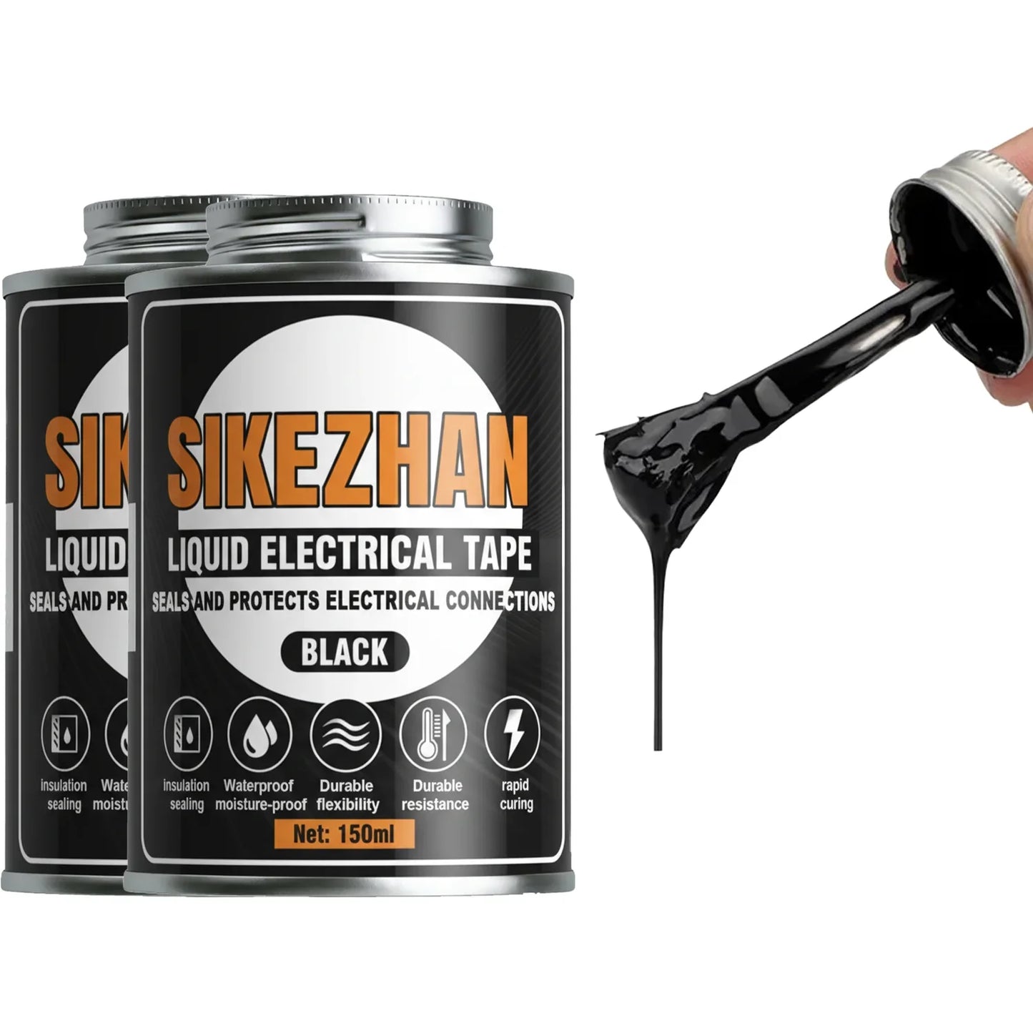 Liquid Electrical Tape – Waterproof UV-Resistant Rubberized Sealant
