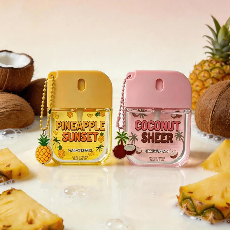 Card-Shaped Portable Perfume 30ml | Coconut Vanilla Mango EDT