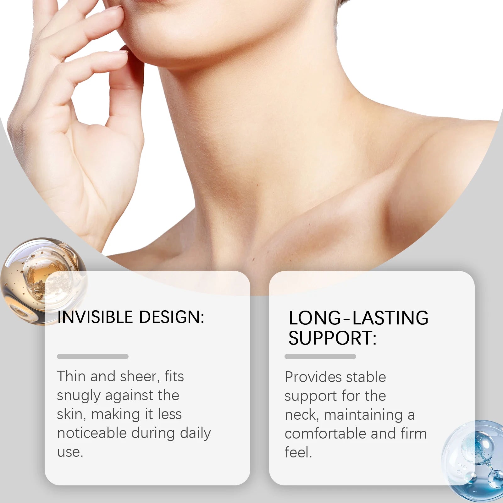 Jaysuing Collagen Neck Mask Reduce Neck Wrinkles Tightening Neck Contour Improve Rough Skin State Brighten Neck Liftng Patches Peaceful Pleasures Health and Wellness