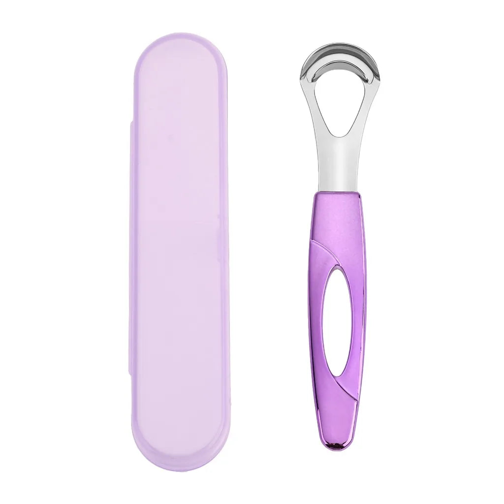 Stainless Steel Tongue Cleaner – Double Scraper, Fresh Breath