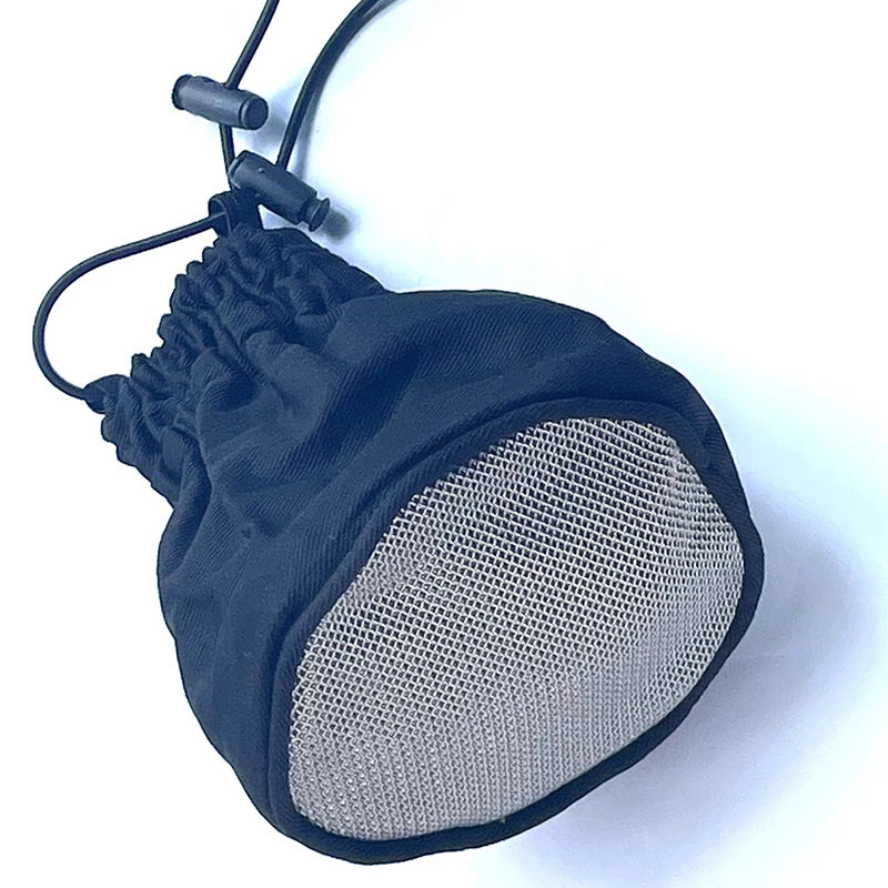 Universal Travel Hair Dryer Diffuser Storage Bag Organizer Cloth Curl Hairdryer Diffuser Cover Sleeve Hair Styling Blower Parts Peaceful Pleasures Health and Wellness Silver