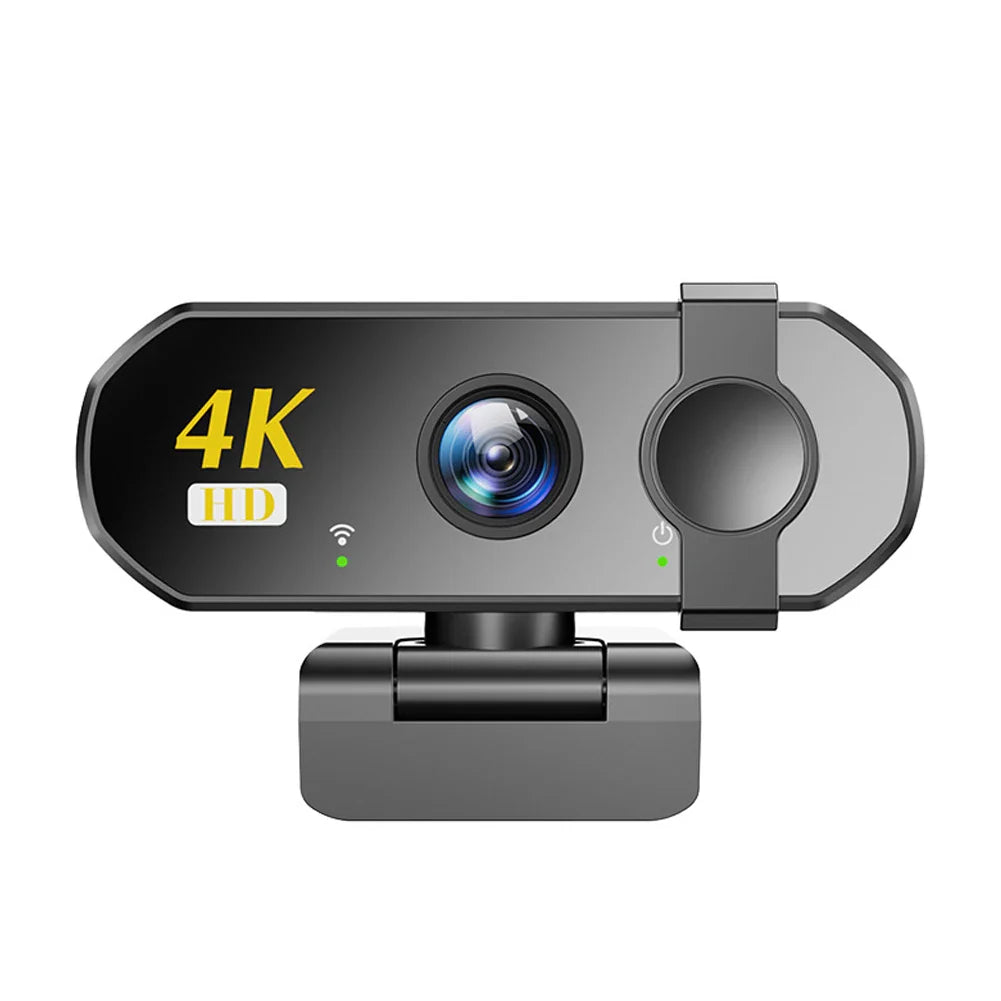 Fanmuran 4K USB Webcam – Auto-Focus, 120° Wide-Angle, Plug & Play