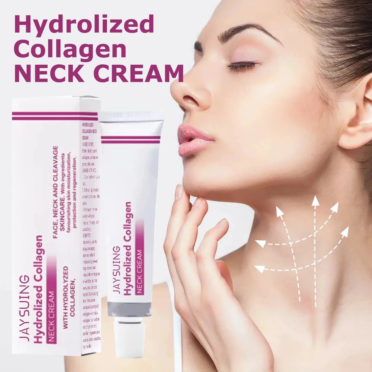 Hydrolyzed Collagen Neck Cream – Firming & Anti-Aging 40g